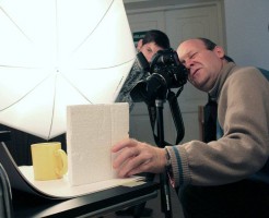 Muziejinių vertybių fotografavimas. A. Valužio nuotr.