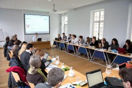 Conten seminar in Irish College in Leuven. © Bruno Vandermeulen