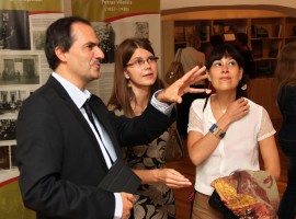 Frederikas Truyenas, Viktorija Jonkutė, Sofie Taes. Photo by A. Valužis.