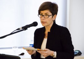 Dr. Rima Cicėnienė, Deputy Director for science of the Wroblewski Library of the Lithuanian Academy of Sciences (photo by T. Kapočius).