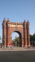 Arc de Triomf. D. Snarskio nuotr.